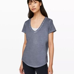 Lululemon Love Soft Pima Cotton V-Neck T-Shirt
